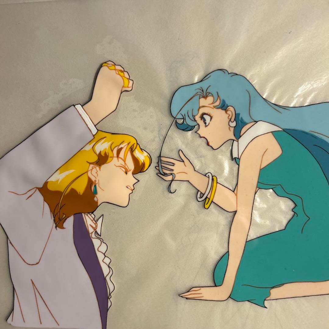 武内直子「美少女戦士セーラームーンsセル画＋動画2枚フィッシュアイタイガーズアイ