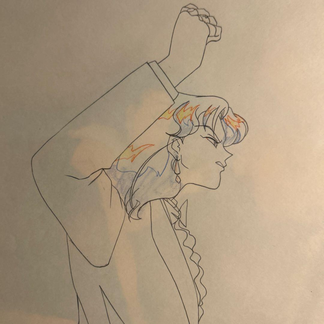 武内直子「美少女戦士セーラームーンsセル画＋動画2枚フィッシュアイタイガーズアイ