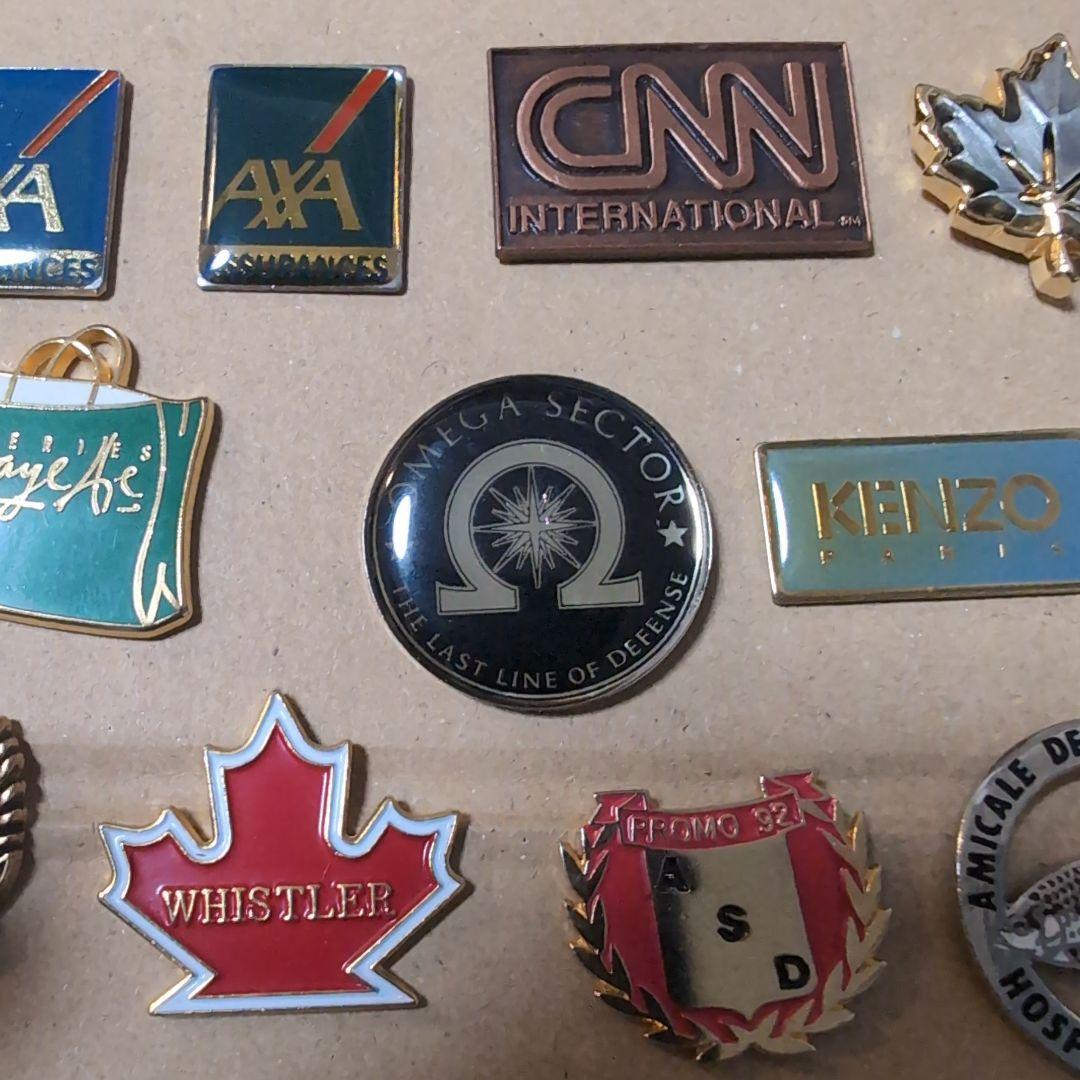 ヴィンテージブランドピンバッジセット　ピンズ