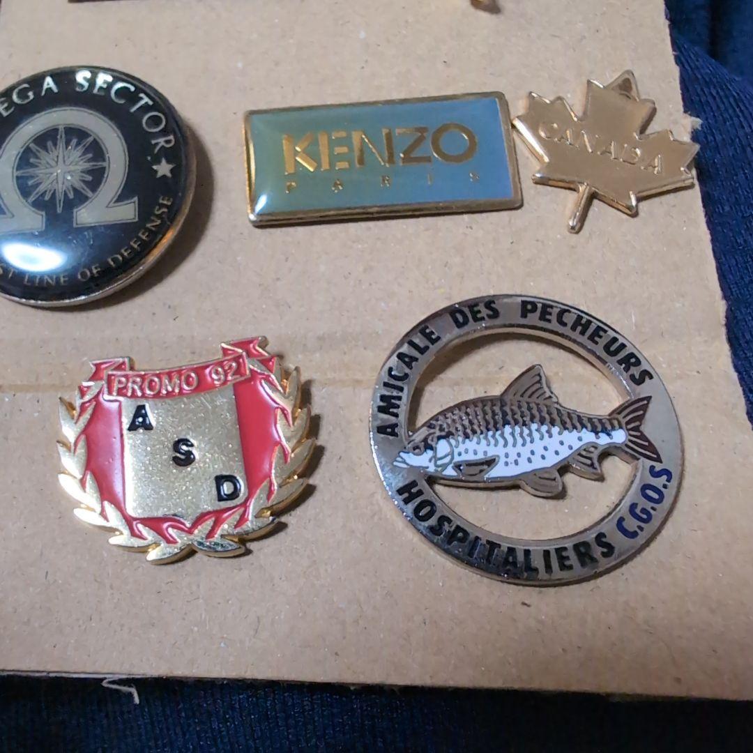ヴィンテージブランドピンバッジセット　ピンズ