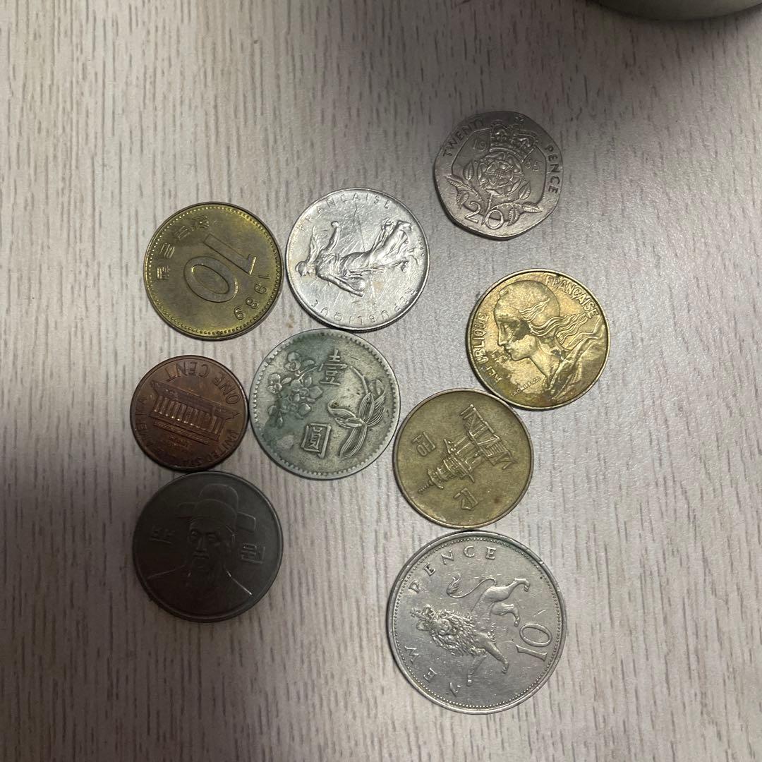 外国9枚セット　1枚レアです