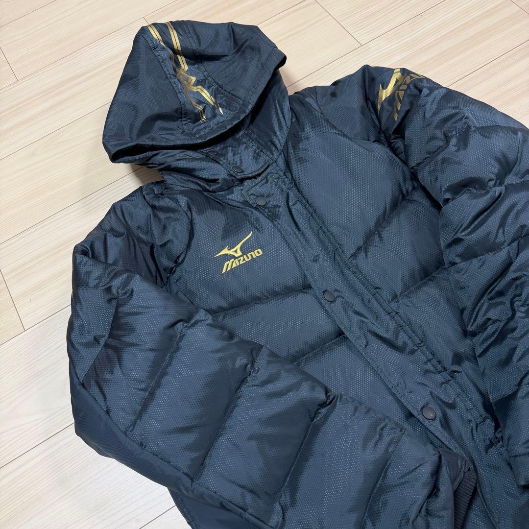 MIZUNO ミズノ ダウンコート ベンチコート ロングダウン M 防寒