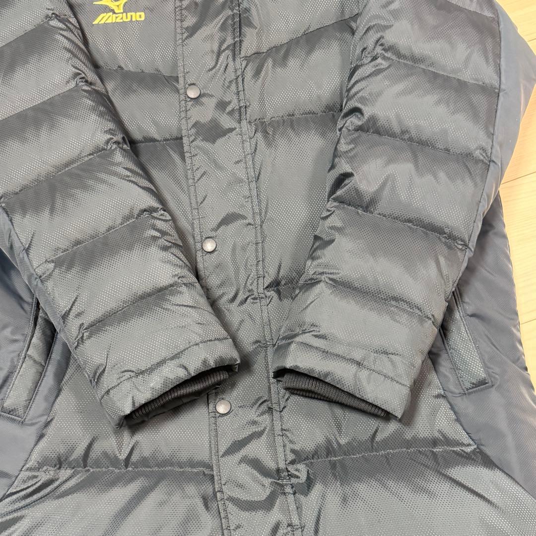 MIZUNO ミズノ ダウンコート ベンチコート ロングダウン M 防寒