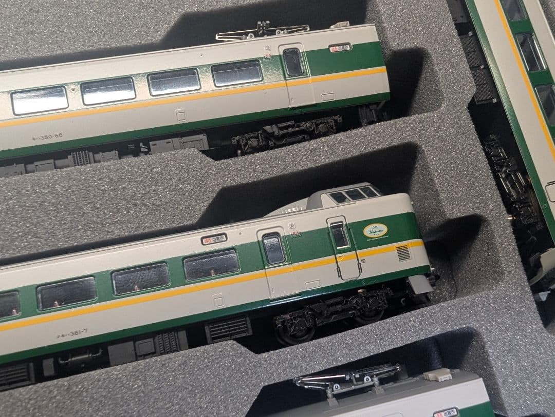 【加工品】KATO 10-1777.1778 381系やくも9両