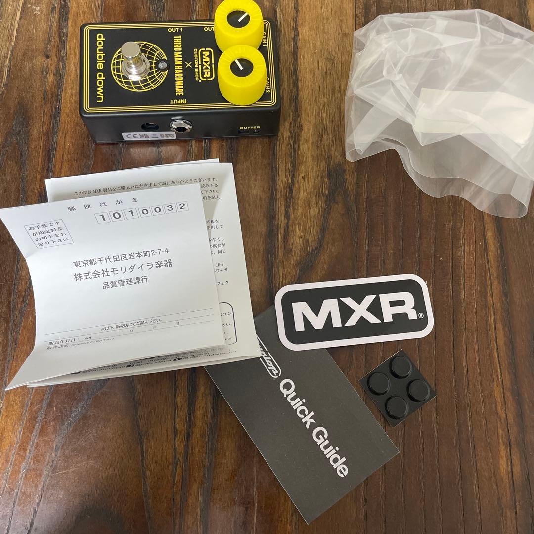 ギター MXR CUSTOM SHOP double down micro amp