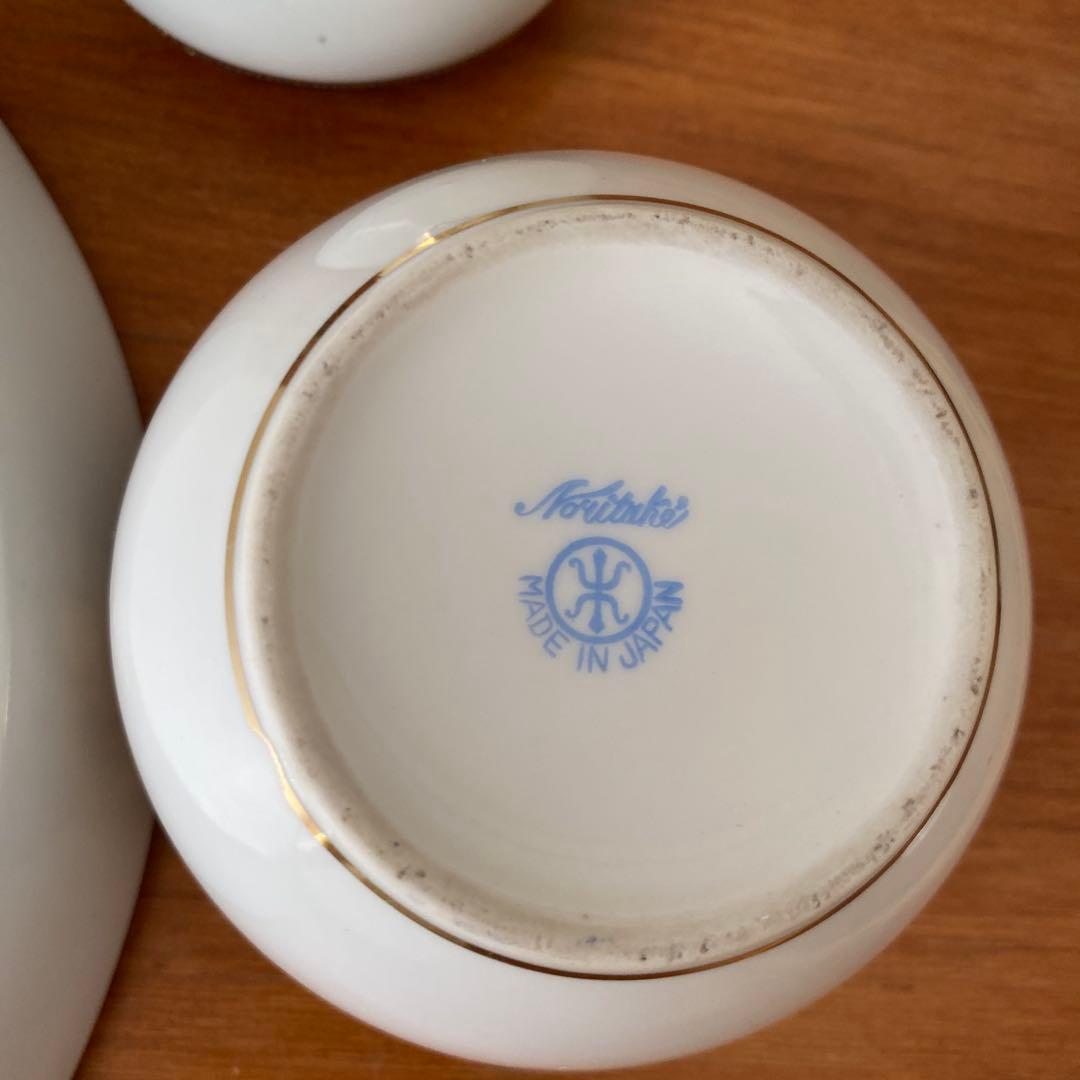 オールドノリタケ　湖水の白鳥　ドレッシングテーブルセット　英国里帰りスワンレイク