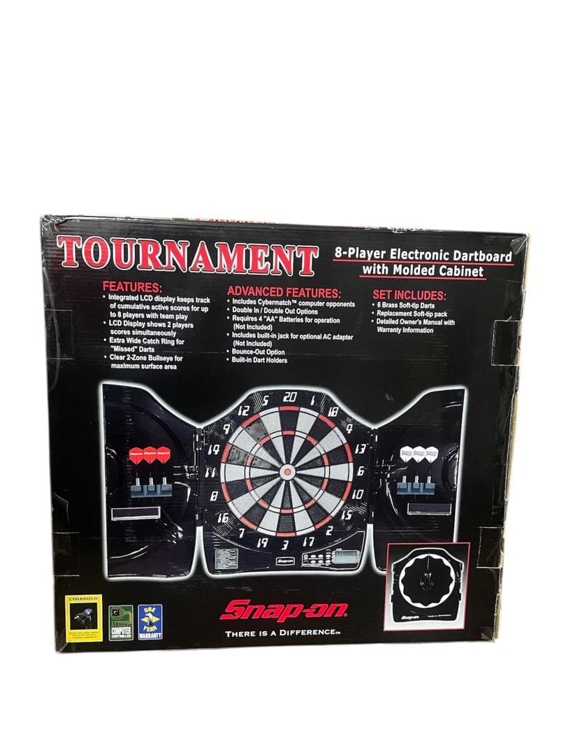 【動作確認済】 Snap-on エレクトロニックダーツボード ダーツなし