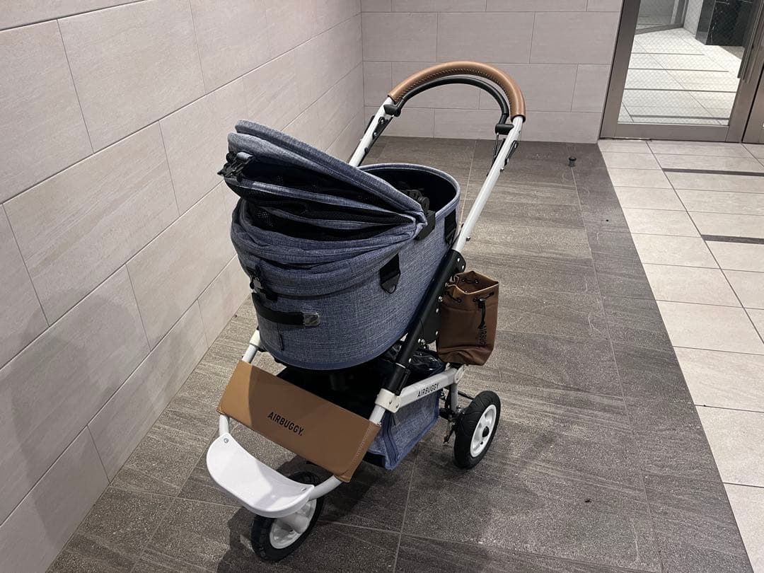 AIRBUGGY 折りたたみバギー グレー