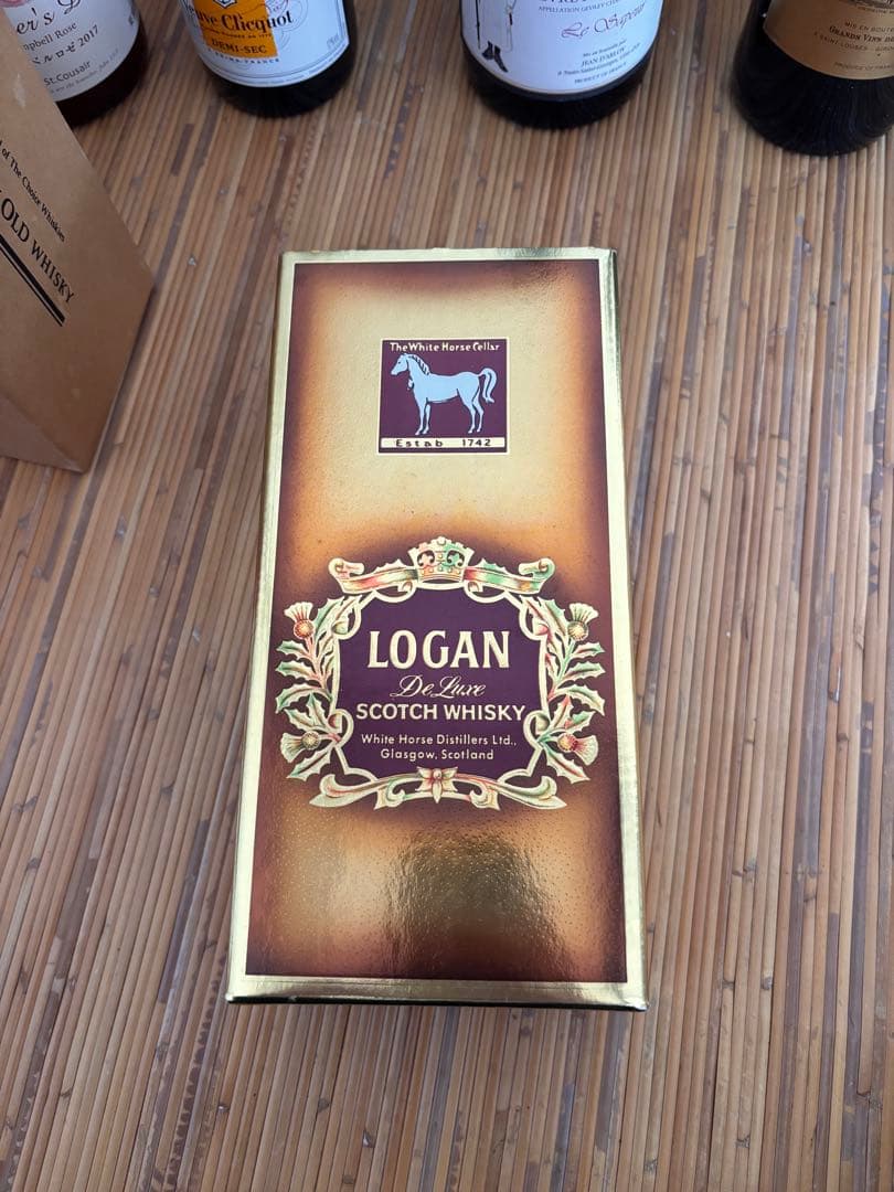LOGAN De Luxe スコッチウイスキー ギフトボックス入り　未開封