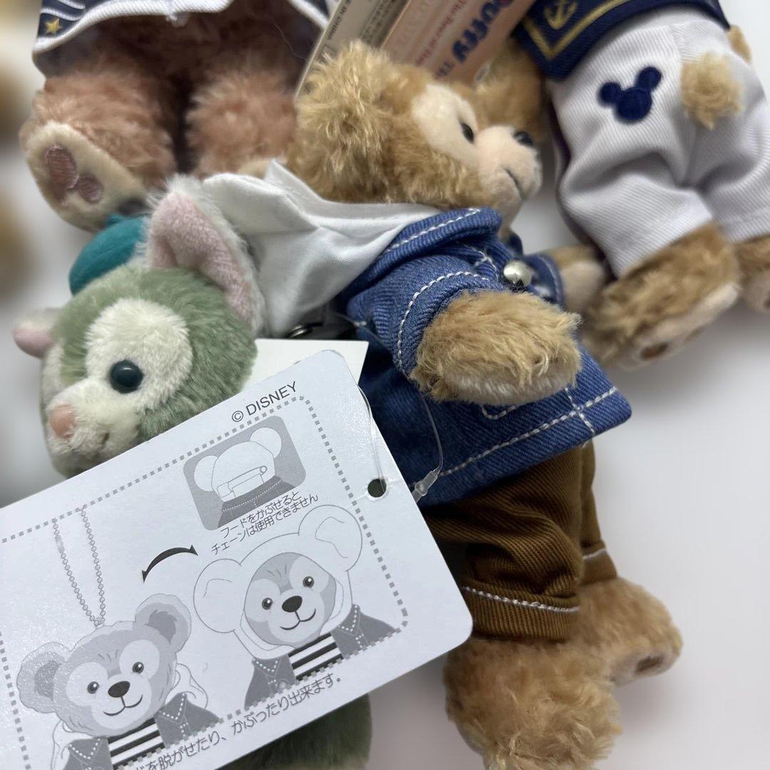 新品未使用タグ付き Disne ディズニー ジェラトーニ ぬいぐるみバッジ