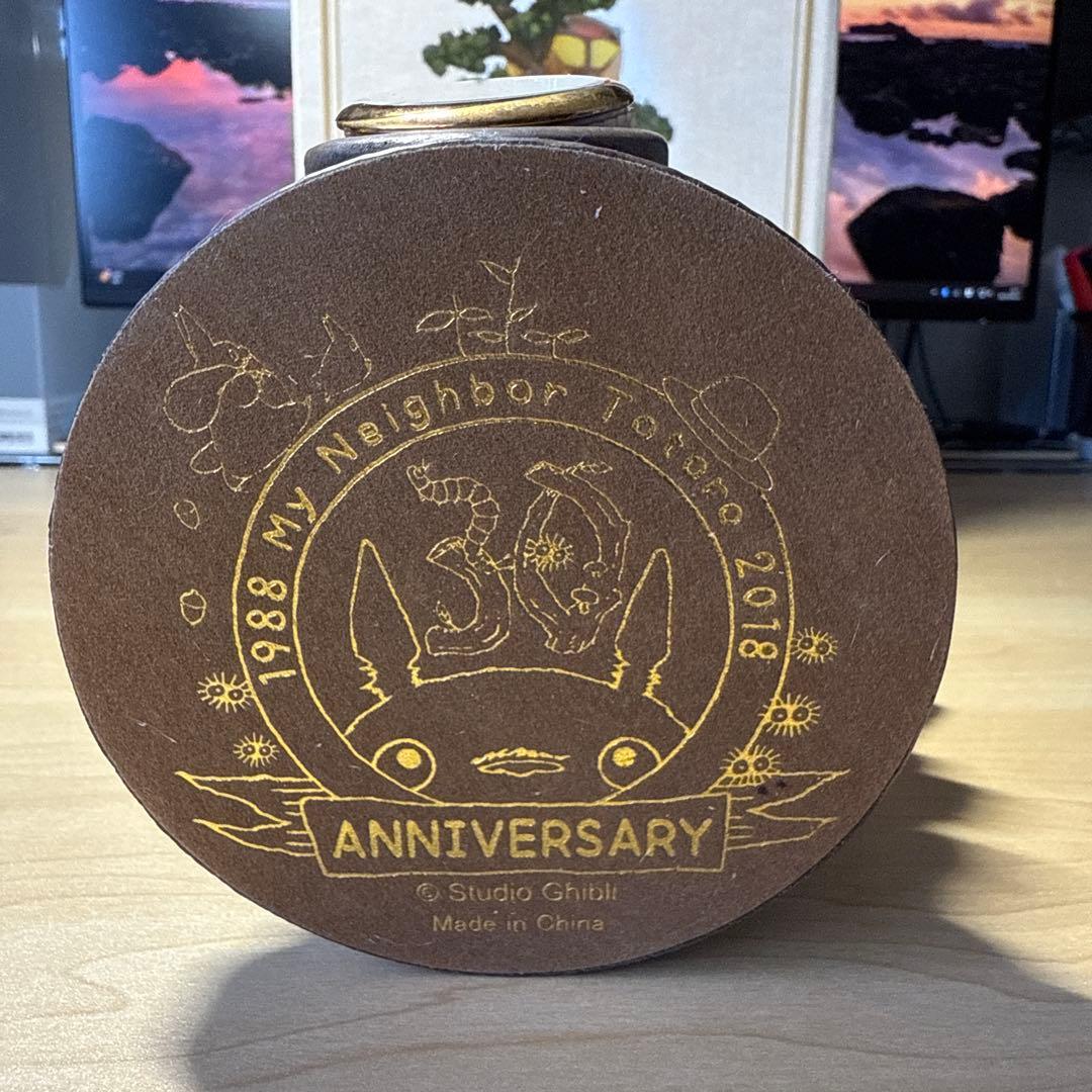 となりのトトロ ジオラマ置時計 松の木の上で トトロ30周年記念