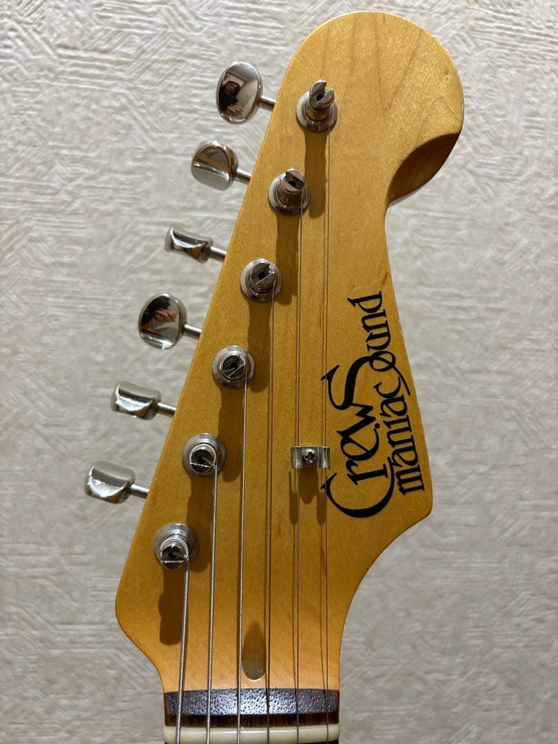 crews maniac sound ストラト 極薄ラッカー　サーキットmod