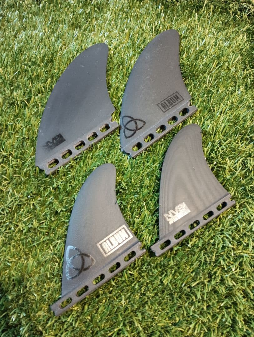 ラ*テ様 NVS ALBUM QUAD フィン　セット　アルバムサーフボード