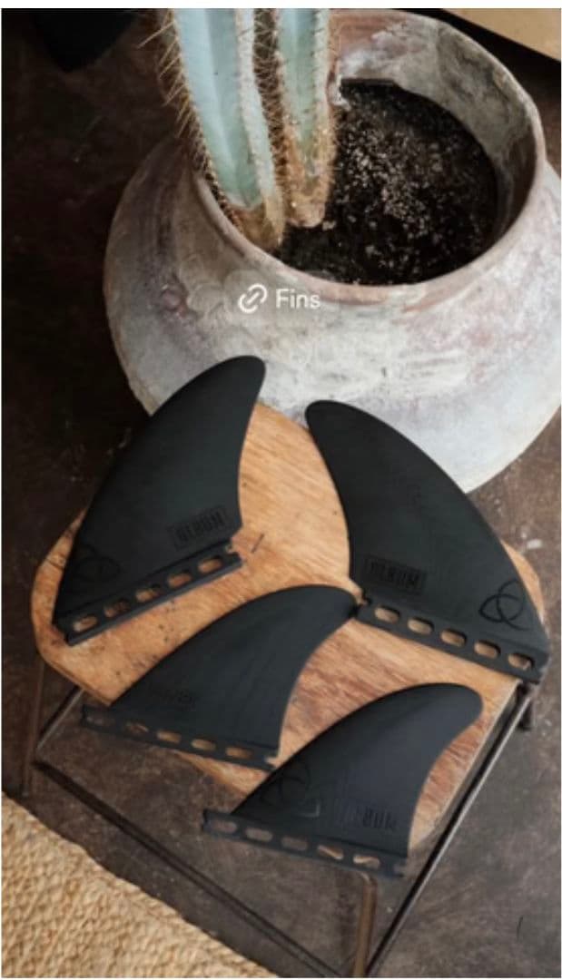 ラ*テ様 NVS ALBUM QUAD フィン　セット　アルバムサーフボード