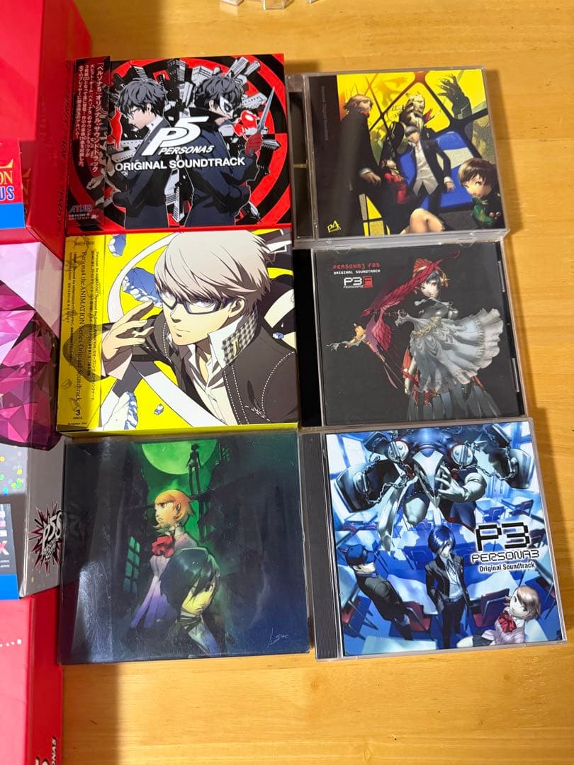 ペルソナ3 ペルソナ4 ペルソナ5 フィギュア　ゲーム　サウンドトラック