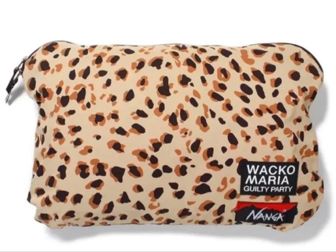 アウトドア寝具 WACKO MARIA NANGA LEOPARD DOWN BLANKET