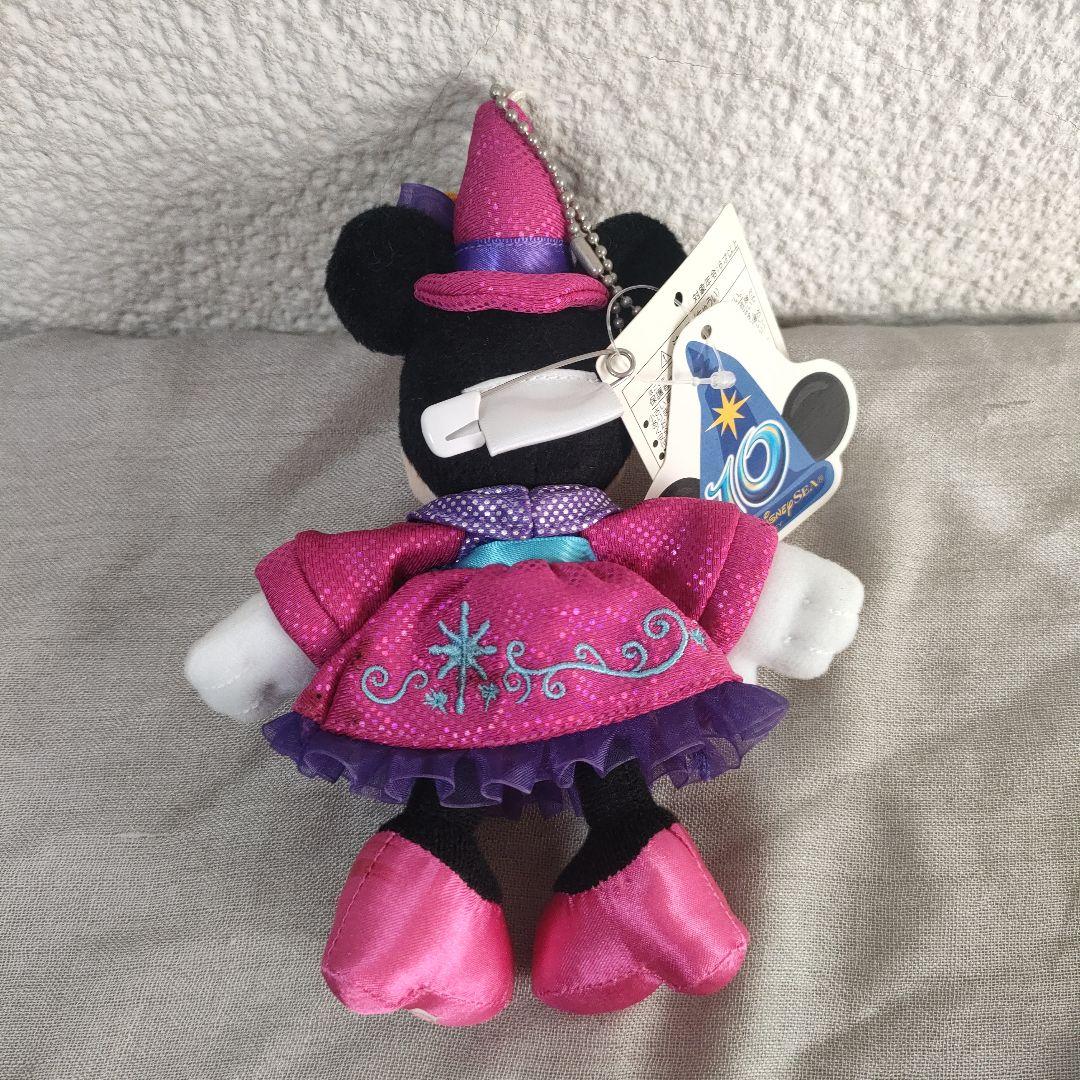 東京ディズニーシー10周年 　ぬいぐるみバッジ7点セットとストラップ