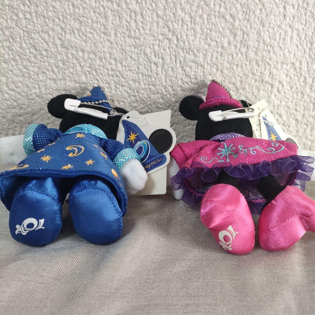 東京ディズニーシー10周年 　ぬいぐるみバッジ7点セットとストラップ