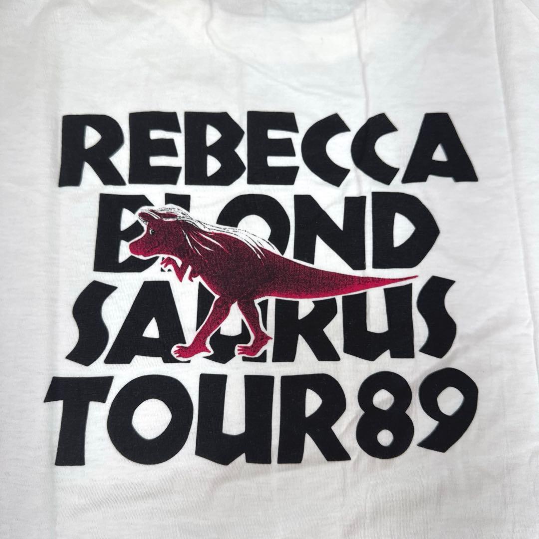 未使用 REBECCA BLOND SAURUS ツアーTシャツ '89