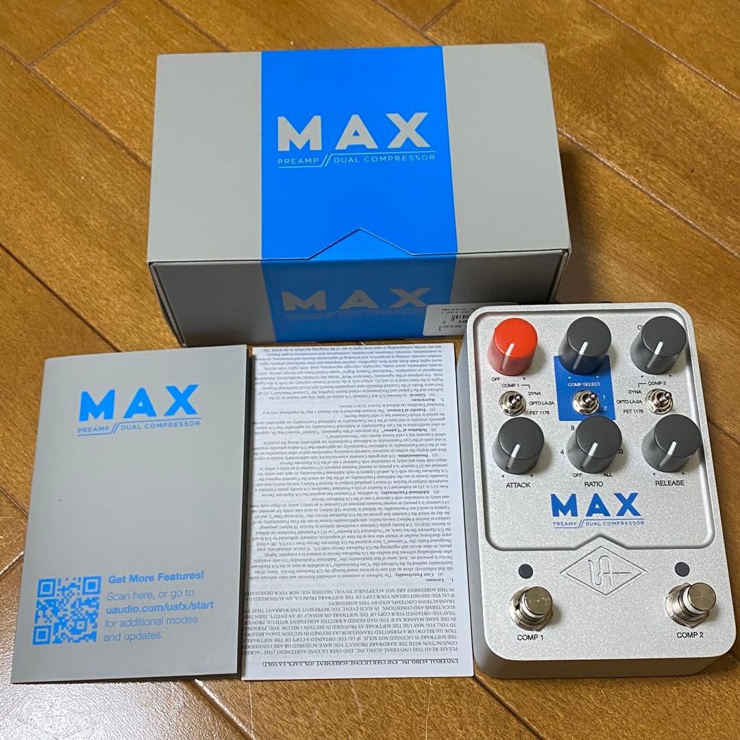 ギター UAFX MAX Preamp / Dual Compressor
