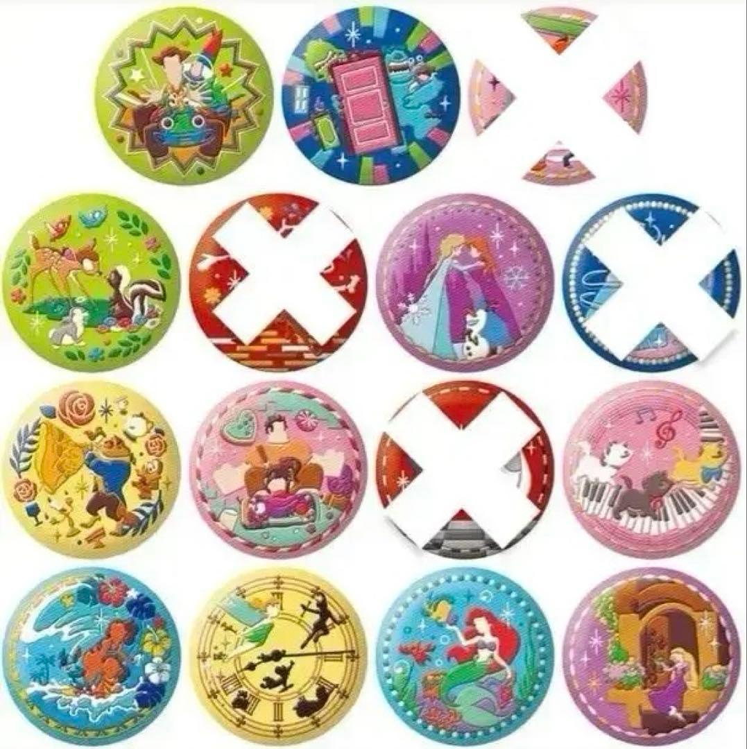 ディズニー刺繍バッジ