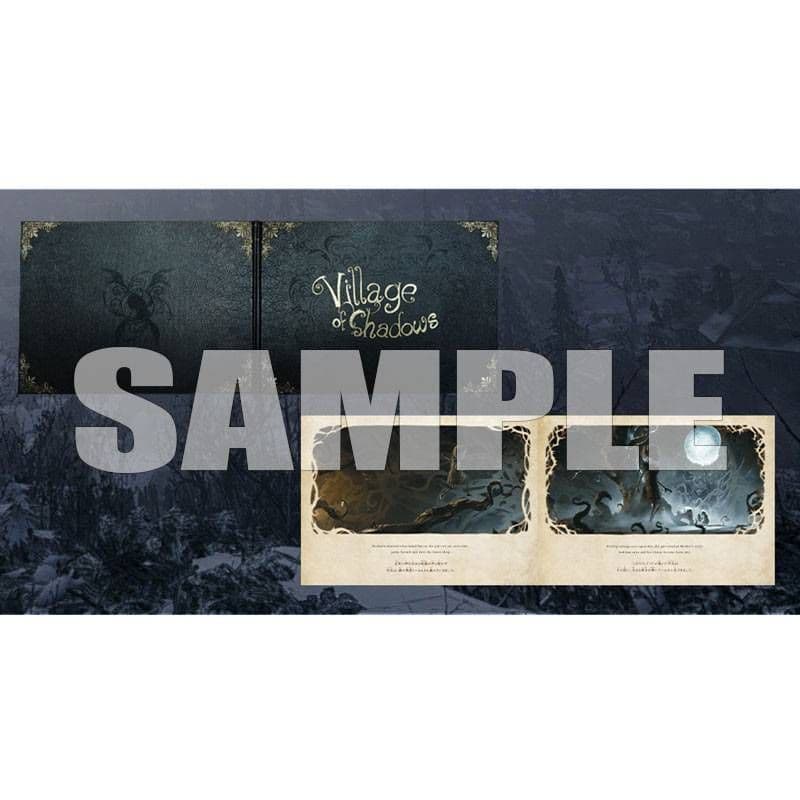 希少品 バイオハザード　ヴィレッジ　ミニチュアセット＆アートブック