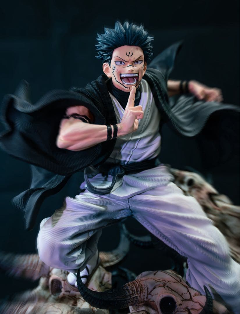 呪術廻戦 ガレージキット　両面宿儺 伏黒恵　レジン スタチュー フィギュア