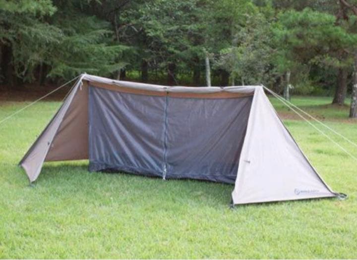 パップテント新品未開封二又ポールTC本格派ホールアース