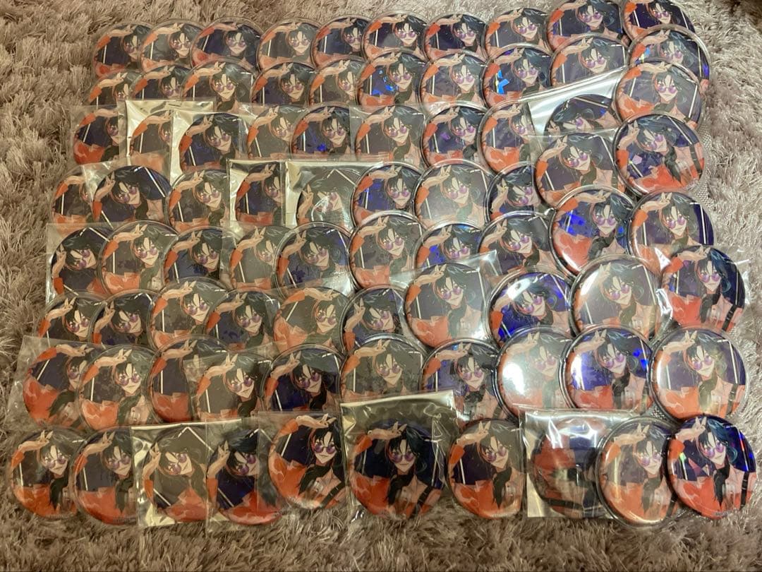 魁星 でんがな 缶バッジ