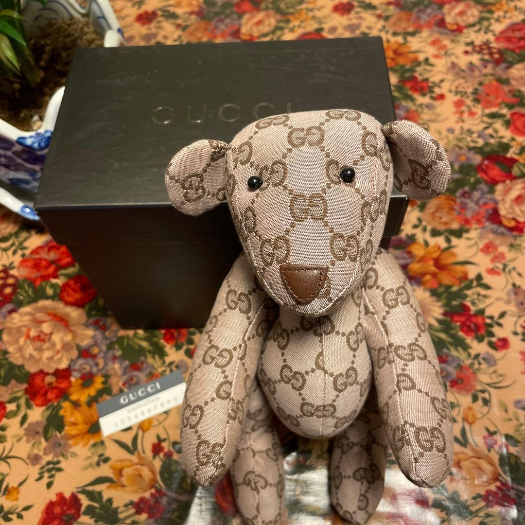 グッチ　テディベア　グッチ柄
