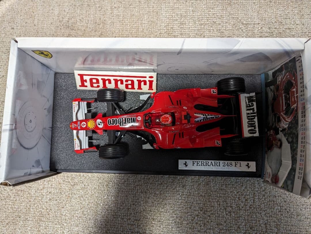 フェラーリ Ｆ１ 248模型 ミニカー公式ライセンス製品 シューマッハ仕様