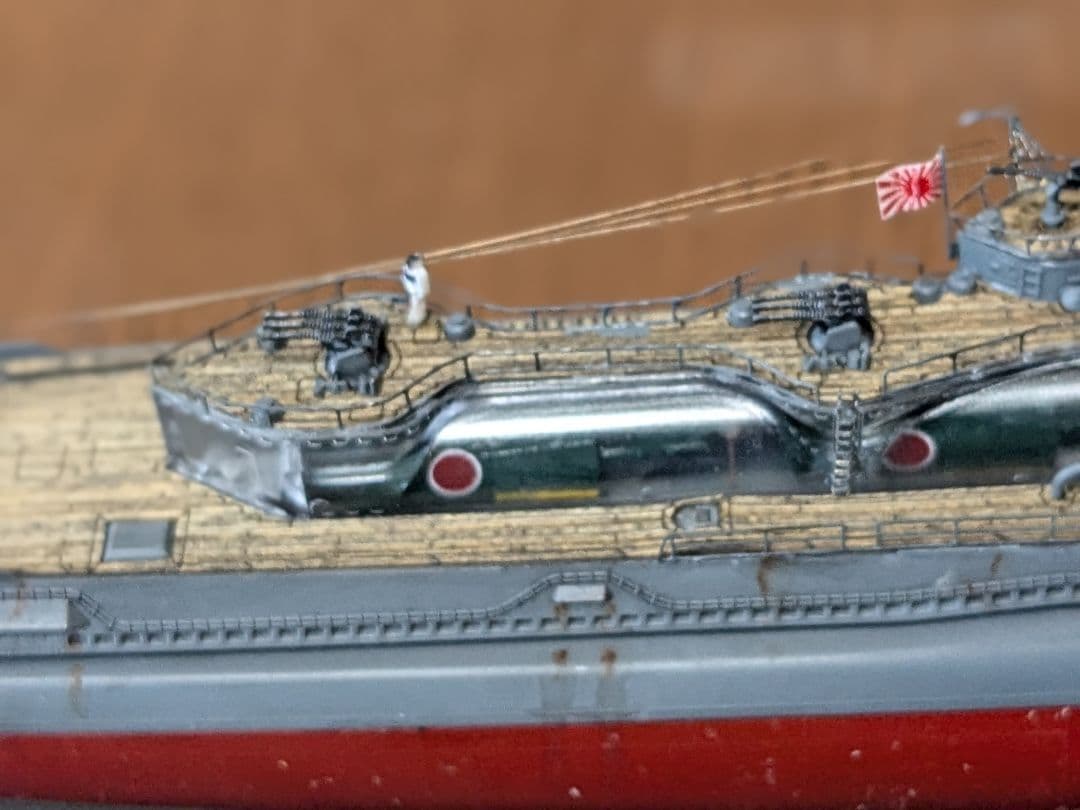 タミヤ1/350伊-400スペシャルエディション完成品　ケース付き