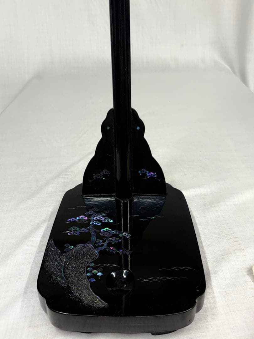 螺鈿　刀掛け 太刀掛け　武具　一本掛け　日本刀