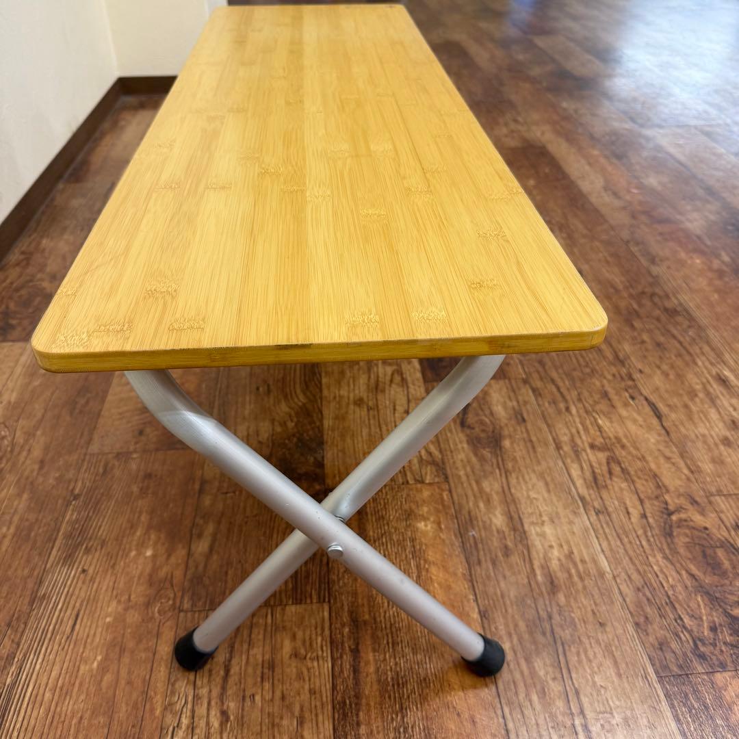 スノーピーク フォールディングシェルフロング竹 アウトドテーブル