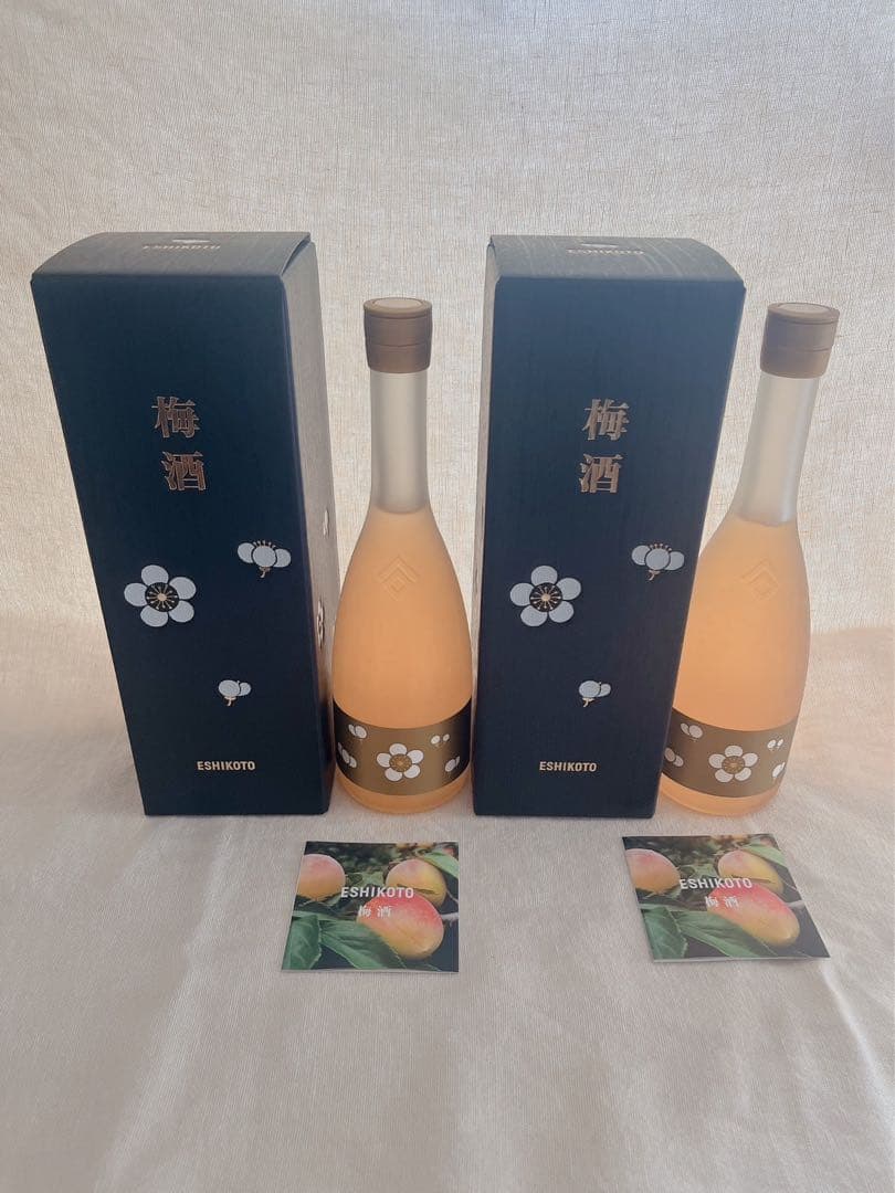 ESHIKOTO梅酒　黒龍酒造石田屋限定商品　720ml 2本セット