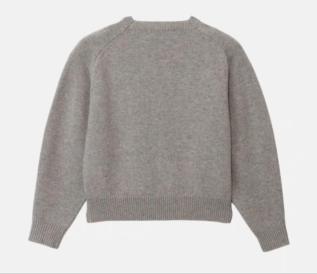 岩田剛典GOD ONLY KNOWS LOGO CREW NECK KNIT