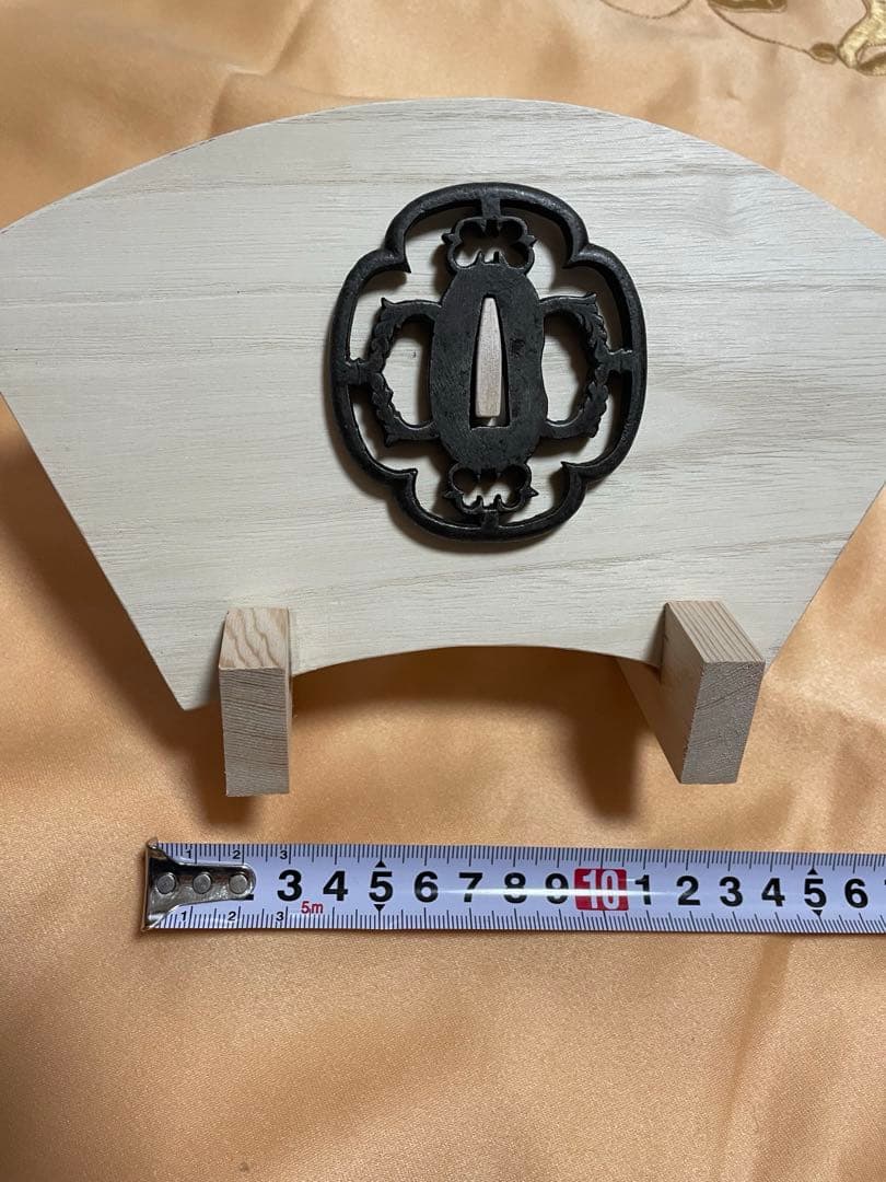 鍔　透かし鍔　鉄地　刀装具