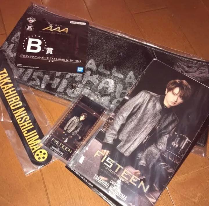 AAA 一番くじ F15TEEN セミコンプセット キャンバスボード ポーチ