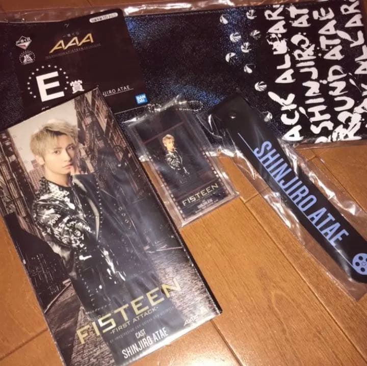 AAA 一番くじ F15TEEN セミコンプセット キャンバスボード ポーチ