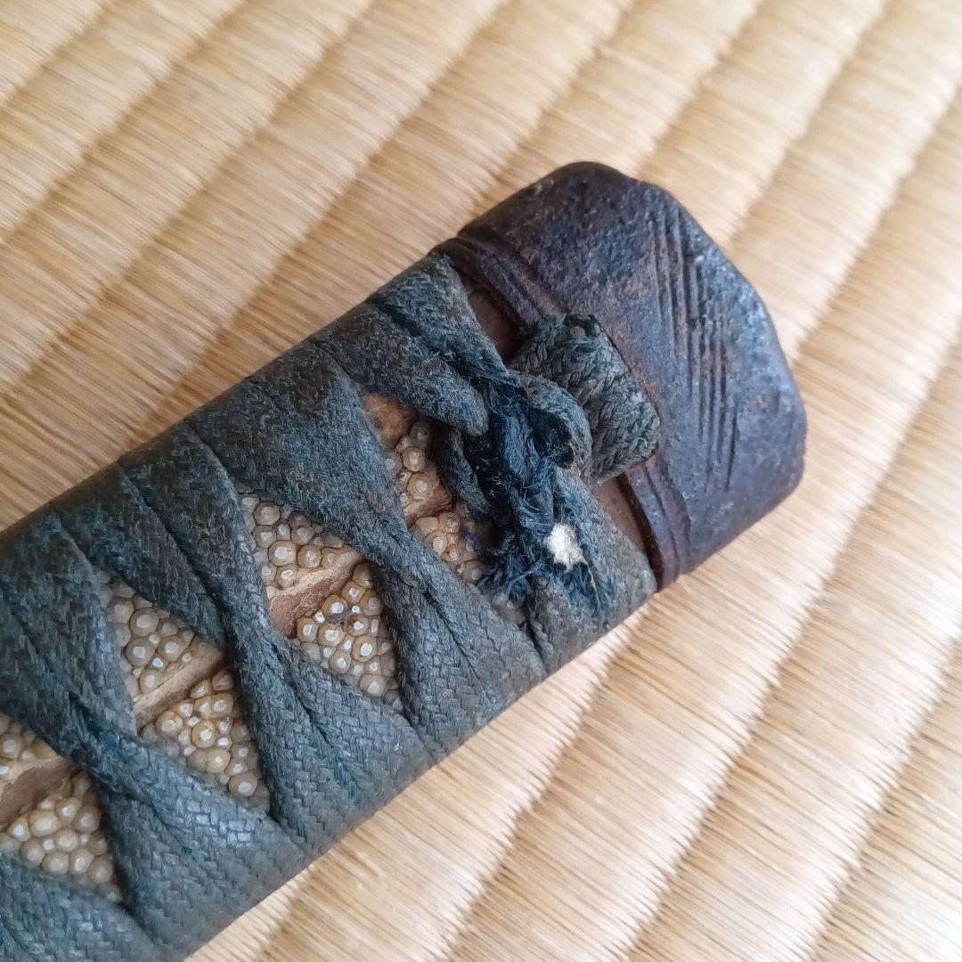 古い日本刀の柄「薩摩」？