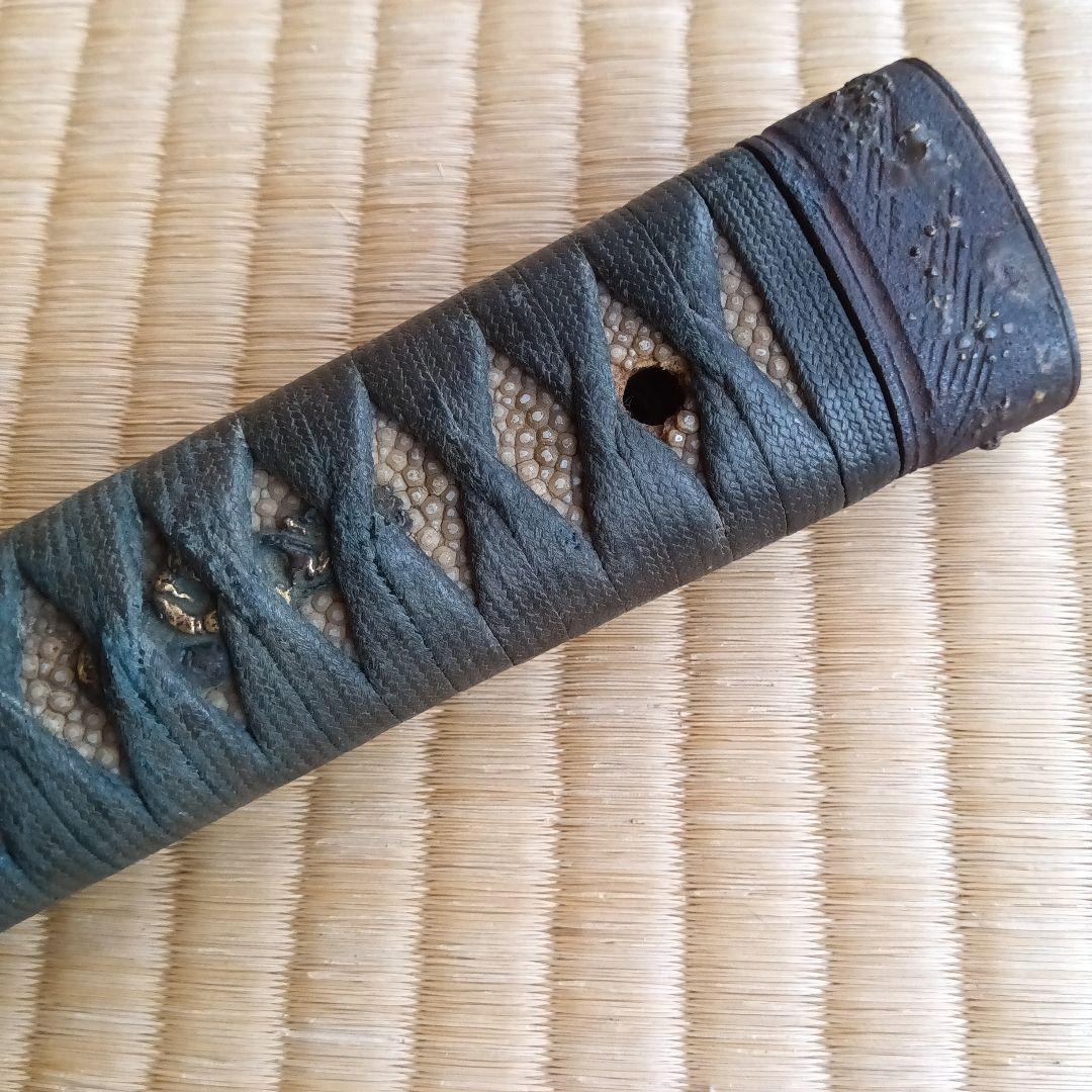 古い日本刀の柄「薩摩」？