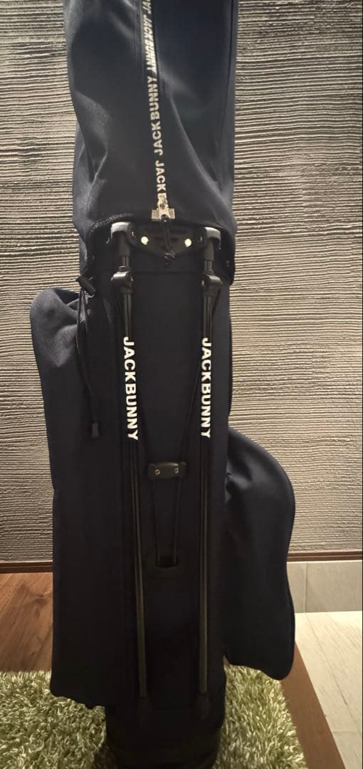 JACK BUNNY キャディバッグ　スタンド　ネイビー