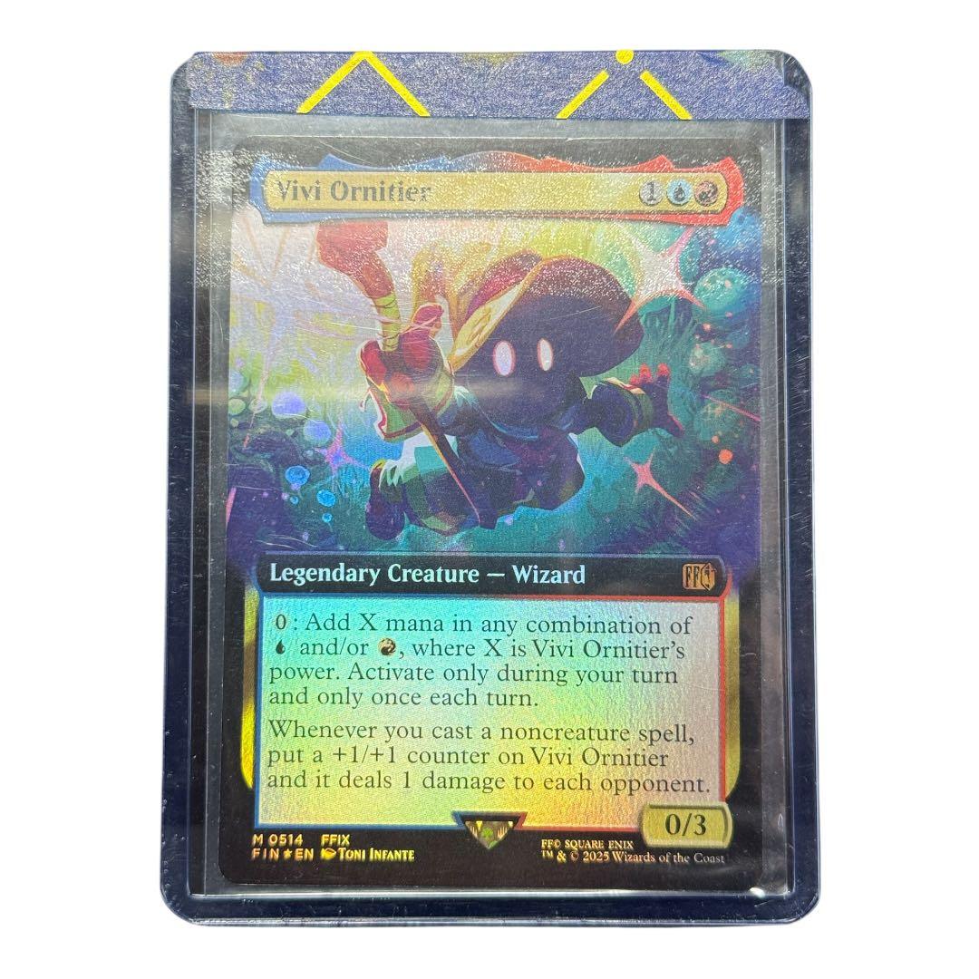 美品 M0514 海外版 迷える黒魔道士 ビビVivi Orniteur MTG