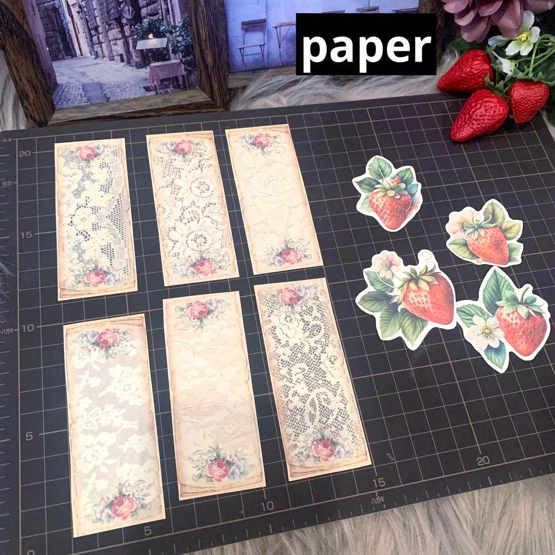 ▶︎maniatelier/フェアリーシリーズ素材紙＆シールMIX B♡