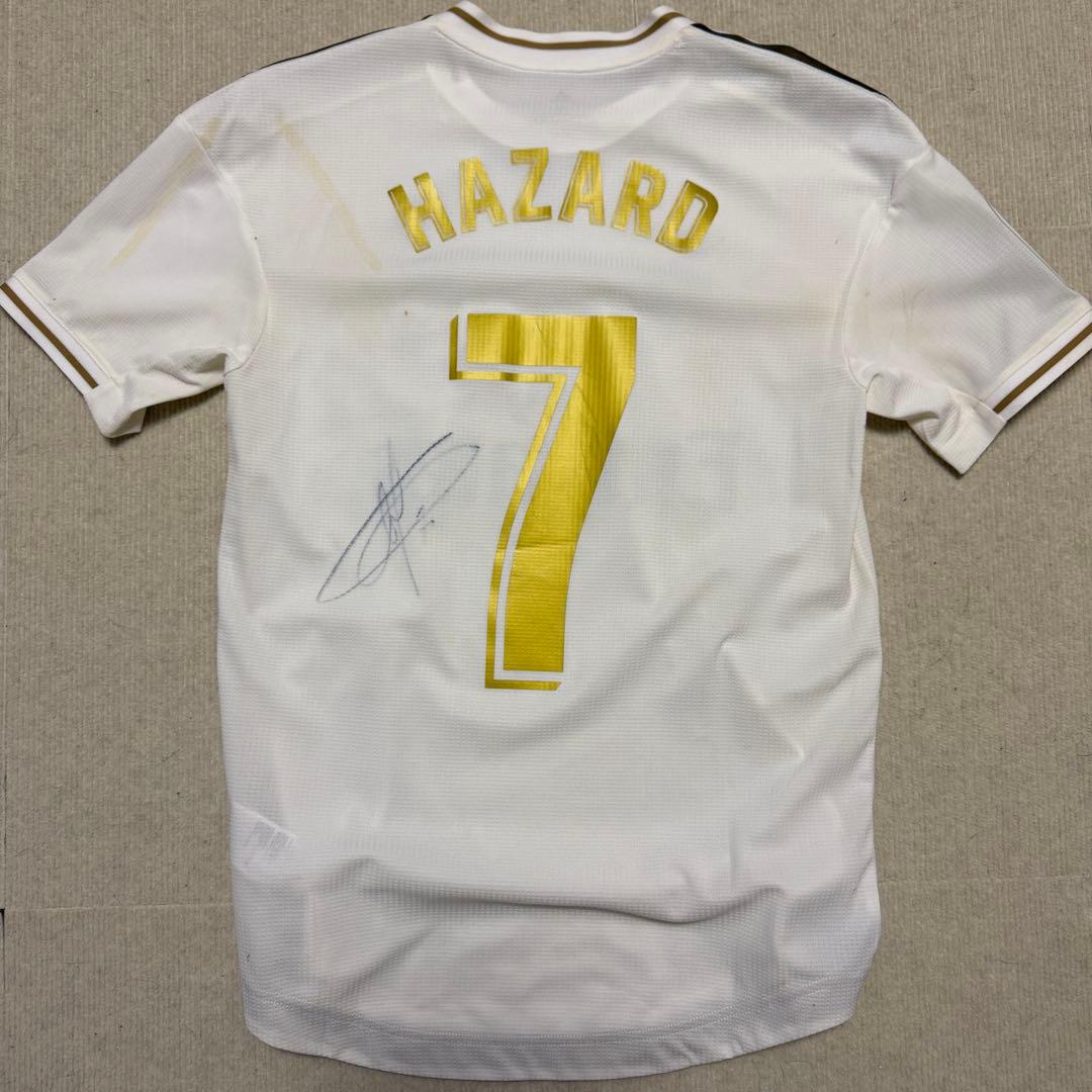 レアル・マドリード 2019/2020 アザール 実使用 ユニフォーム