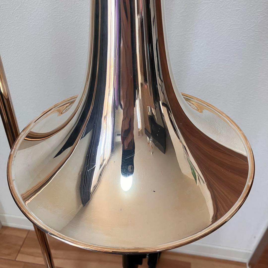 CONN 8H 太管テナートロンボーン コーン 銀メッキ ローズブラスベル