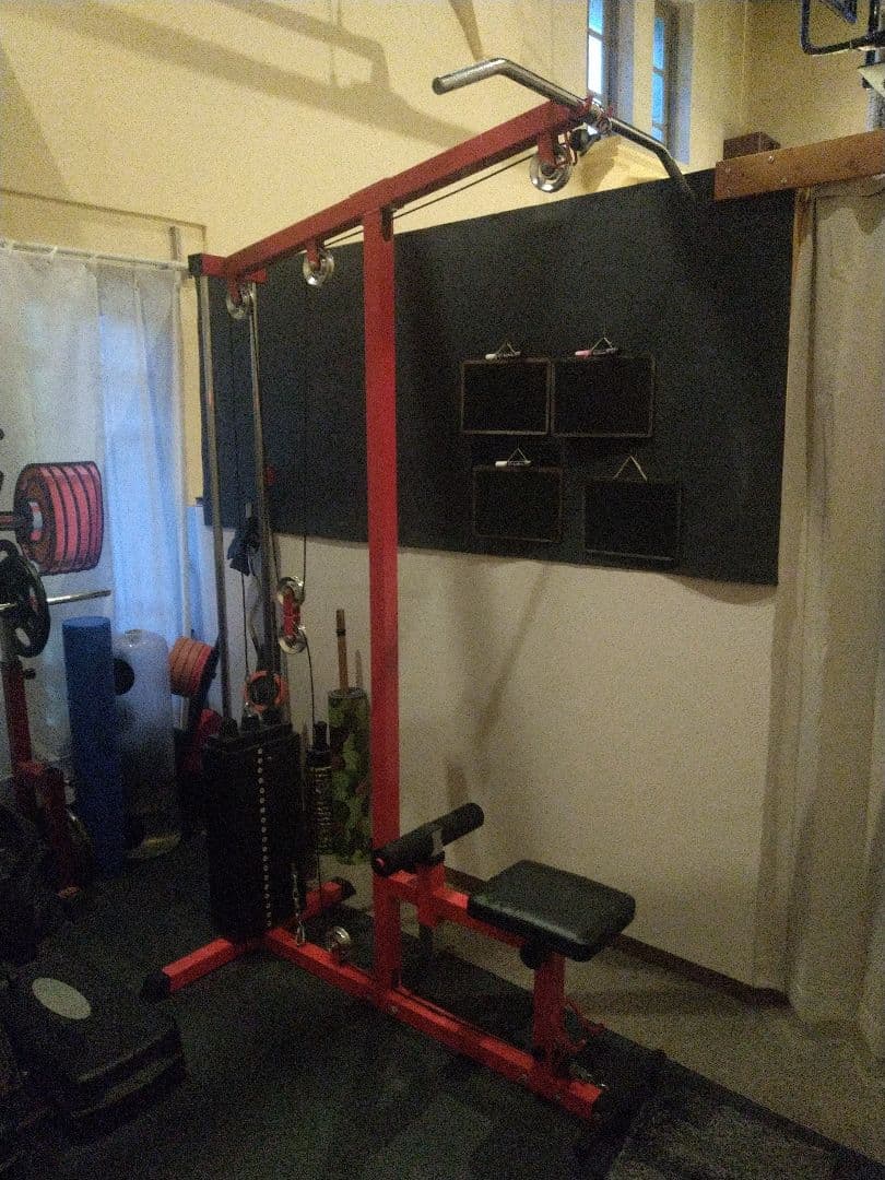 （引き取り手渡し限定）ラットプルダウンマシン　ローイング