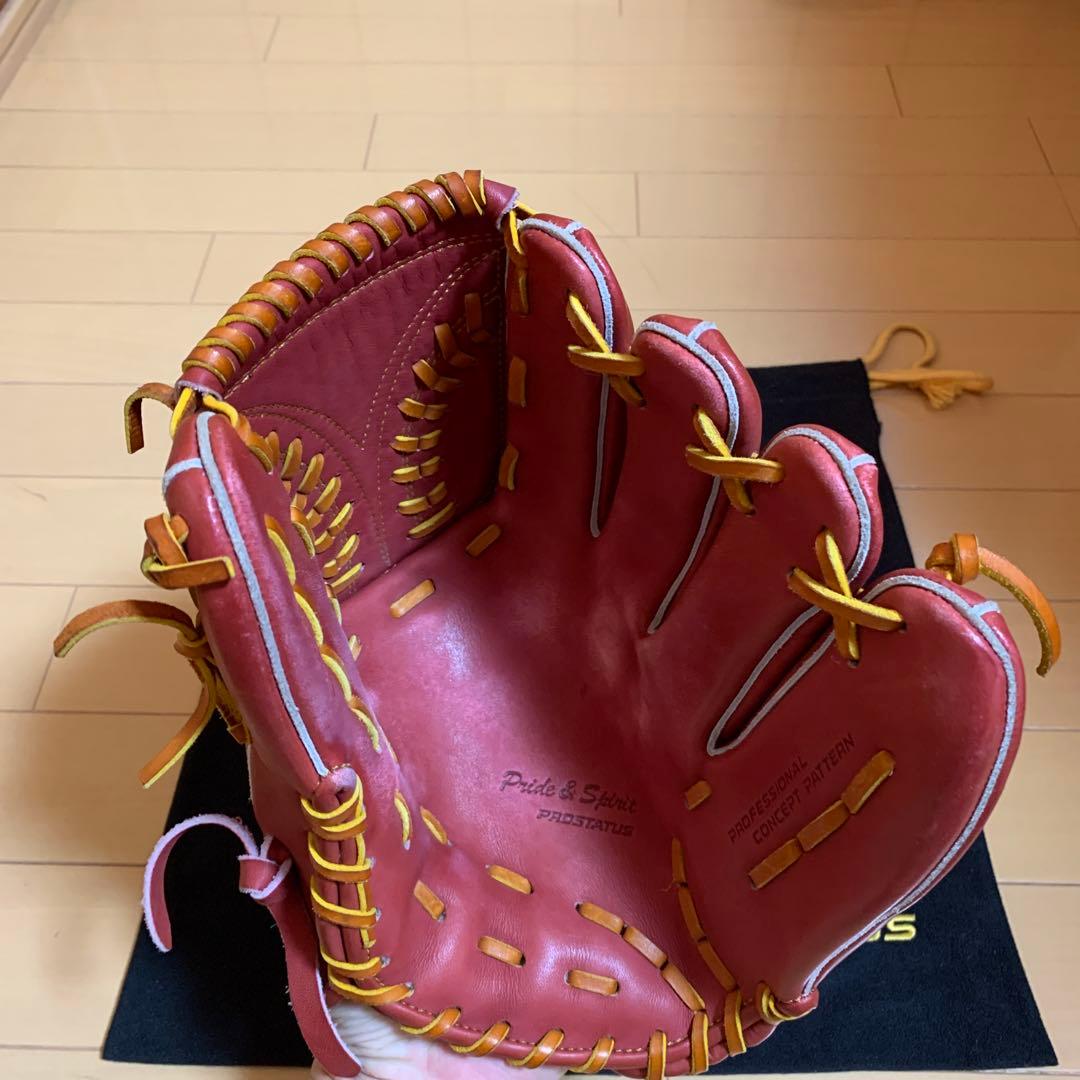 ZETT PROSTATUS 軟式グローブ ブラウン 右投げ 投手用