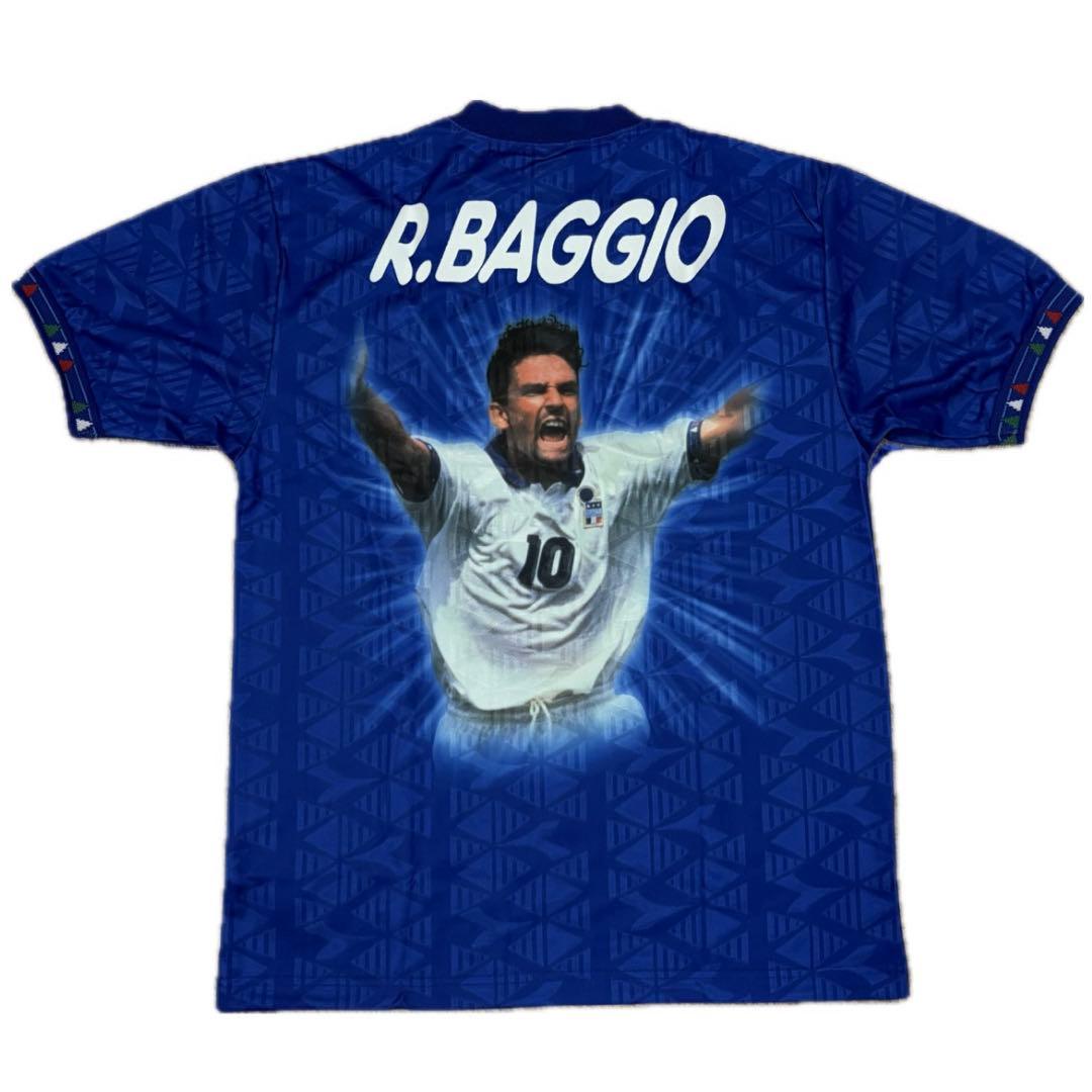 1994年イタリア代表ロベルトバッジョ DIADORA サッカー記念ユニフォーム