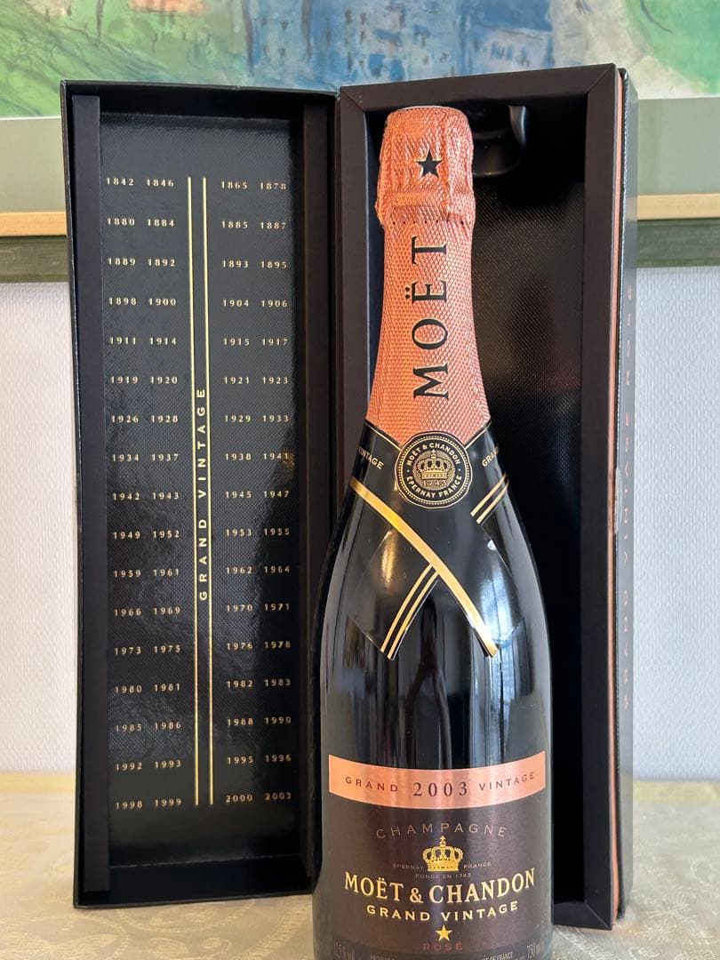 MOET & CHANDON グラン・ヴィンテージ ロゼ 2003年